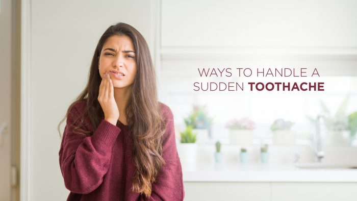 Ways to handle a sudden toothache